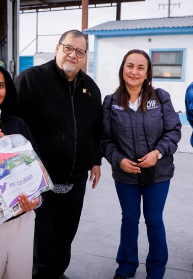 Entrega DIF Tamaulipas dotaciones alimentarias a más de 2,800 migrantes en la frontera del estado