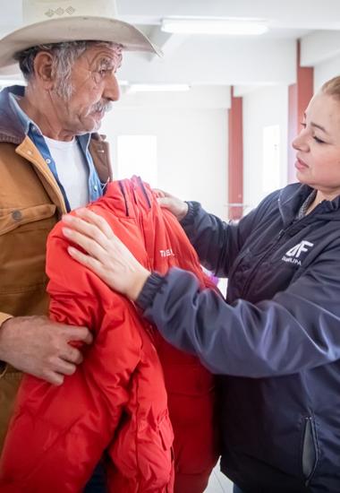 Abriga DIF Tamaulipas a familias vulnerables ante las bajas temperaturas