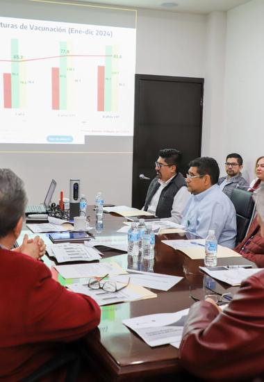 Evalúa SST acciones del  Programa de Vacunación Universal