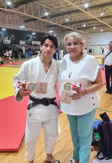 Alumno de la UAT consigue oro y plata en el Nacional de Judo