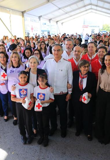 Arrancan Américo y María Colecta Anual 2025 de la Cruz Roja; invitan a sumarse