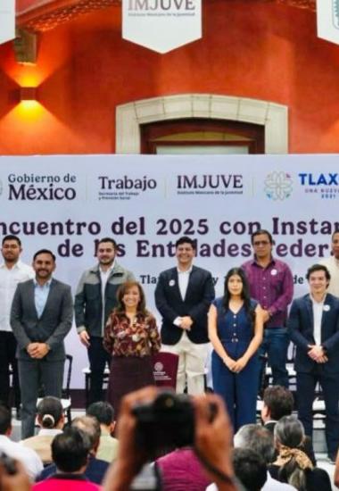 Injuve Tamaulipas presente en la Reunión Nacional de Coordinación con Instancias de Juventud de las Entidades Federativas 2025