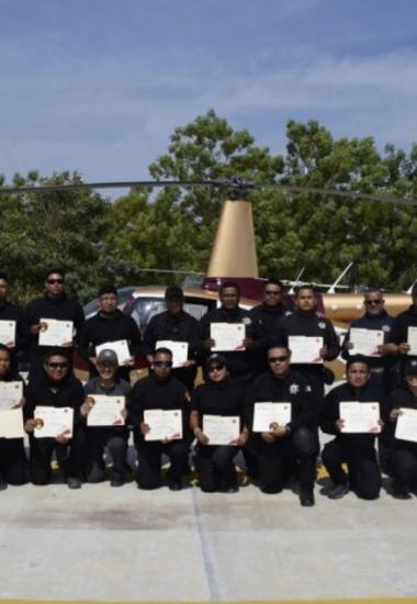 Concluye Guardia Estatal décimo bloque del Curso de Medicina Táctica Policial