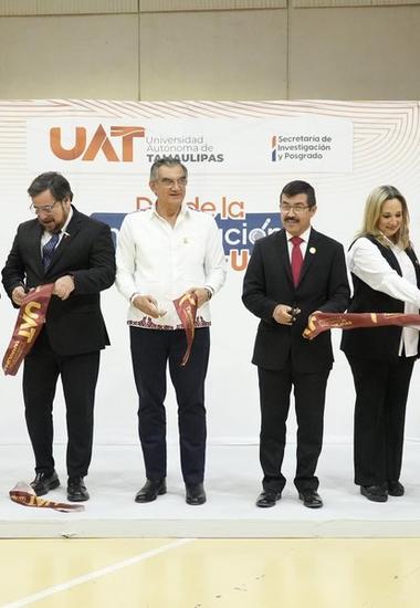 Gobernador y rector inauguran Día de la Investigación UAT 2025