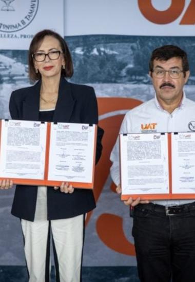 Firman DIF Tamaulipas y UAT convenio para fortalecer el proyecto de estufas ecológicas en comunidades rurales