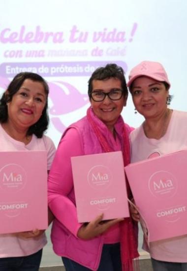 DIF Tamaulipas invita a campañas permanentes de apoyo a mujeres sobrevivientes de cáncer de mama
