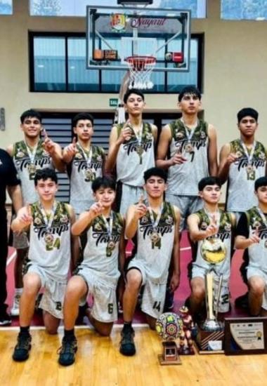 Es Tamaulipas campeón nacional en básquetbol Sub-15