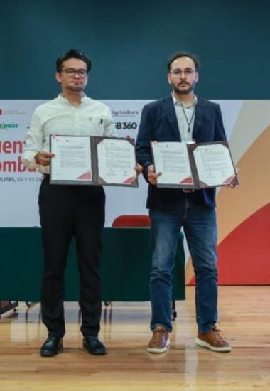 Entrega SEDENER líneas de trabajo a US Grains para el desarrollo de biocombustibles en Tamaulipas