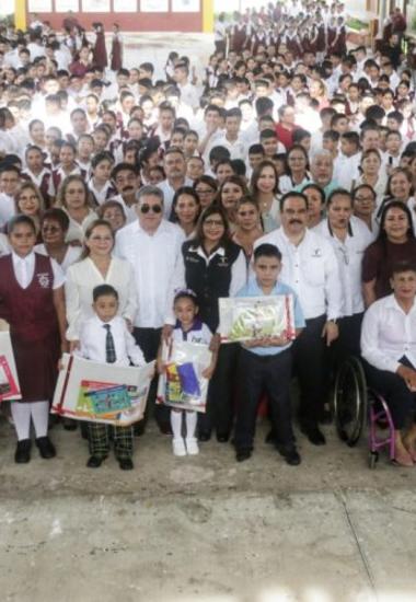Reafirma Gobierno del Estado compromiso con la educación de calidad en Altamira