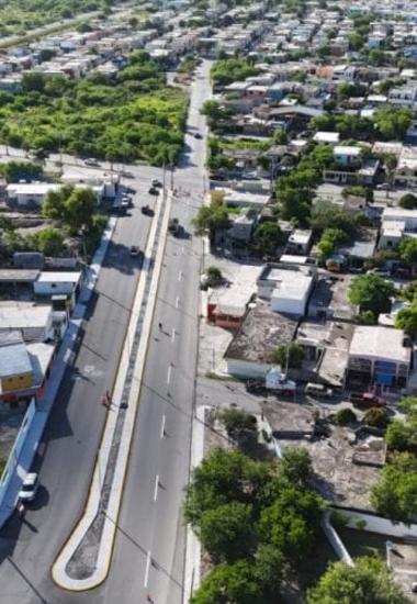 Con obras viales e hidráulicas, Gobierno del Estado transforma Matamoros