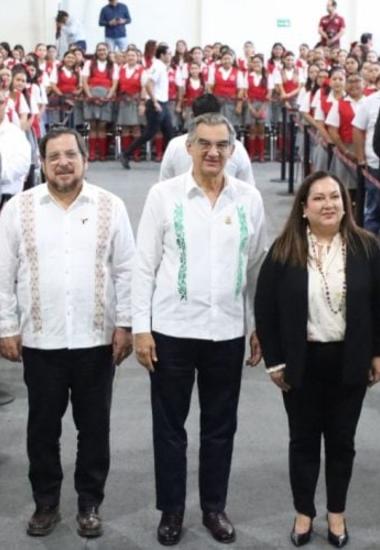 Gimnasio de la Normal de Educadoras; respuesta de la voluntad de un gobierno que escucha, resuelve y cumple