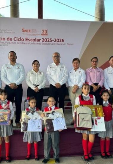 Secretario de Desarrollo Rural pone en marcha ciclo escolar 2025-2026 en San Fernando