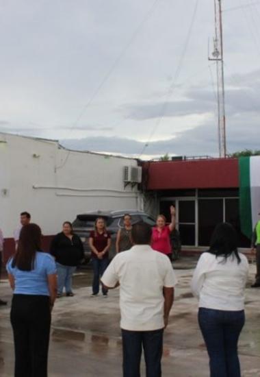 Participan CEDES de Tamaulipas en Simulacro Nacional 2025