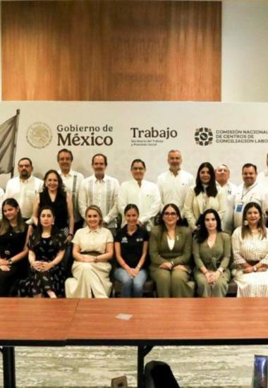 Participa Tamaulipas en la Tercera Sesión Ordinaria de la Comisión Nacional de Centros de Conciliación Laboral