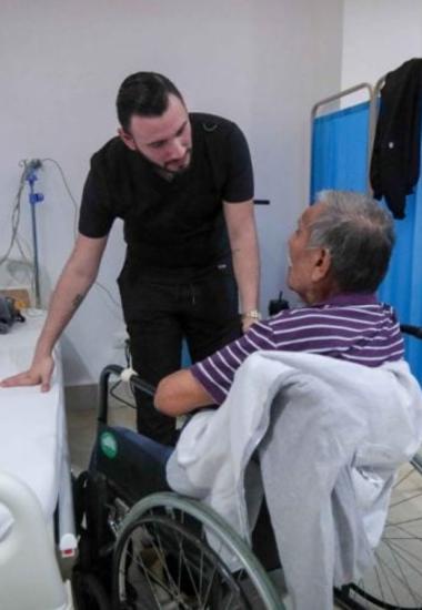 DIF Tamaulipas y Fundación Qishle llevan jornada de salud a la Casa Hogar del Adulto Mayor