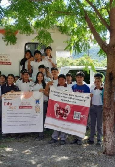 Imparte INJUVE conferencia “Los Derechos Sexuales de las y los Adolescentes y Jóvenes” en Telebachillerato Comunitario 018 de El Mante