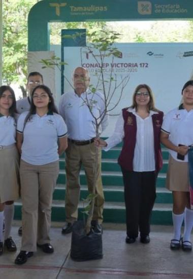 Fomenta SEDUMA valores ambientales y responsabilidad ecológica en estudiantes del CONALEP