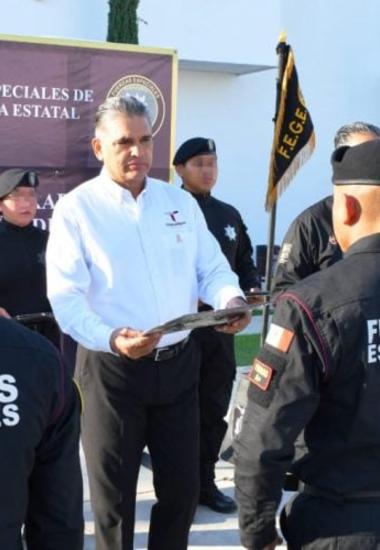 Recibe SSPT a nuevos elementos que concluyeron el décimo escalón del Curso de Fuerza Especiales de la Guardia Estatal