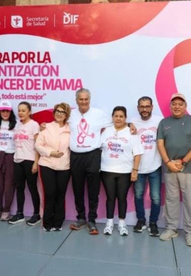 Conmemora Salud Día Internacional de Lucha contra el Cáncer de Mama