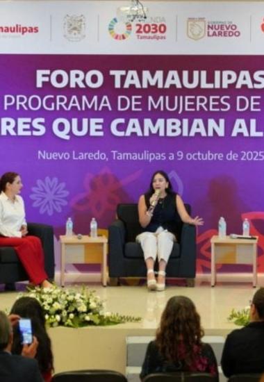 Impulsa STPS liderazgo femenino en el ámbito laboral y empresarial en Nuevo Laredo