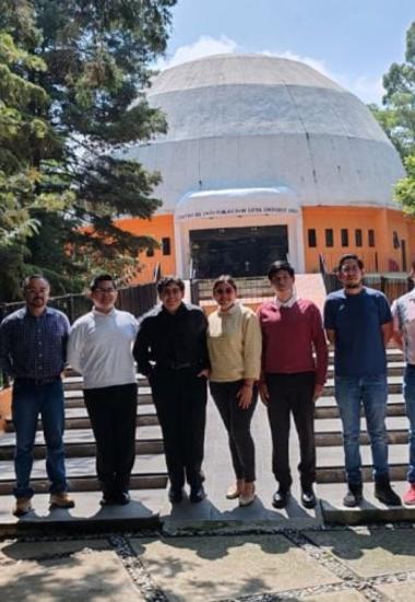 Hacen estancias estudiantes de la UPV en Instituto Nacional de Astrofísica, Óptica y Electrónica