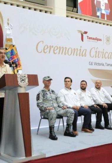 Reconoce gobernador al equipo de Protección Civil y a Servicios Aéreos de Tamaulipas
