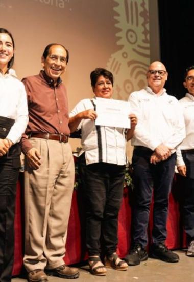 Entregan reconocimientos a los 52 proyectos beneficiarios del PACMyC Tamaulipas 2025