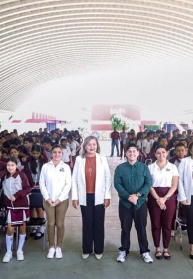 Presenta INJUVE Tamaulipas ante más de 1,600 jóvenes la conferencia “INLOVE: Más Amor, Menos Riesgos”, en Ciudad Victoria