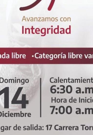 Invita SABG a la carrera deportiva “Avanzamos con Integridad”