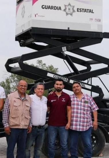 Refuerza SEBIEN vigilancia en parque La Loma en la capital tamaulipeca