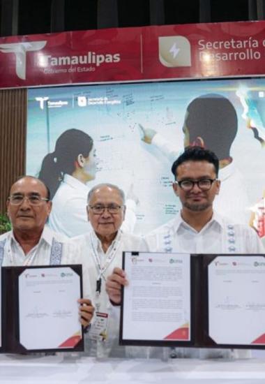 Firman SEDENER y CIPSA convenio para fortalecer desarrollo de actividades en sector de hidrocarburos en Tamaulipas