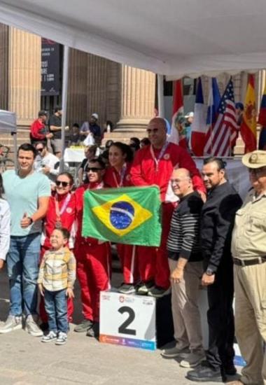 Tamaulipas reconoce el talento y compromiso de policías y bomberos en los XII Juegos Latinoamericanos