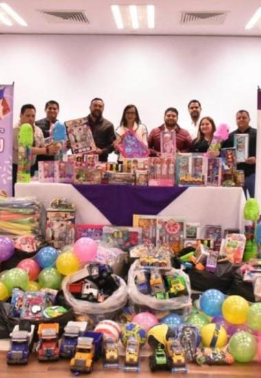 Se suma Secretaría de Turismo al DIFTON 2025 “Juguetes por montón” en apoyo a niñez tamaulipeca