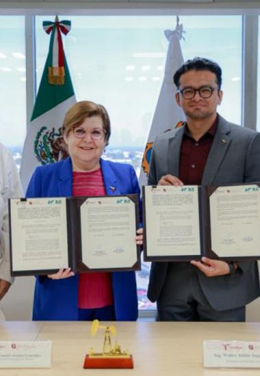 Firma SEDENER convenio con universidades para impulsar el conocimiento y la capacidad técnica de los estudiantes