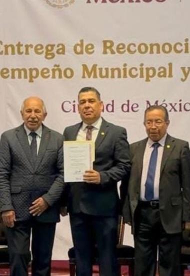 Recibe Tamaulipas reconocimiento del INAFED por implementación de la guía consultiva de desempeño municipal 2025