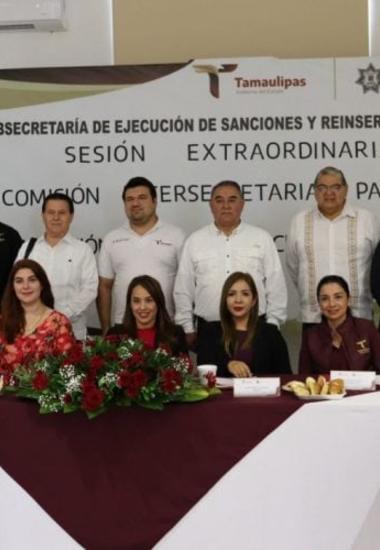 Celebra SSPT sesión extraordinaria de la Comisión Intersecretarial para la Reinserción Social y Servicios Post Penales