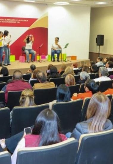 Realiza SST evento conmemorativo del Día Internacional de la Eliminación de la Violencia contra las Mujeres