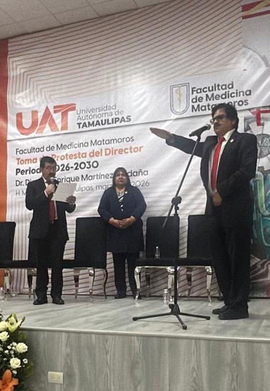 Inicia nueva gestión en la Facultad de Medicina Matamoros