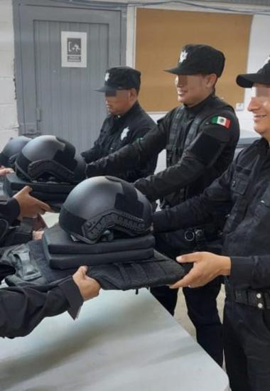 Fortalece SSPT equipamiento en Delegaciones Regionales de la Guardia Estatal