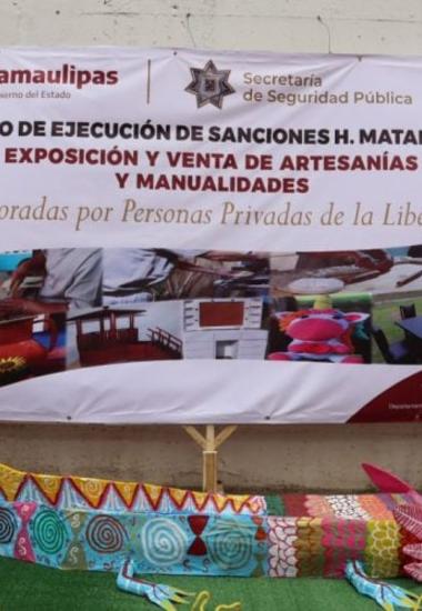 Con “Feria del Emprendimiento” CEDES Matamoros promueve inclusión laboral de PPLs