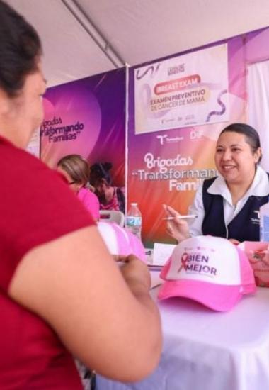 DIF Tamaulipas mantiene abierta campaña gratuita de mastografías y papanicolaou