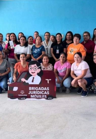  Con visión humanista, Tamaulipas acerca servicios legales gratuitos a sectores vulnerables en Tula