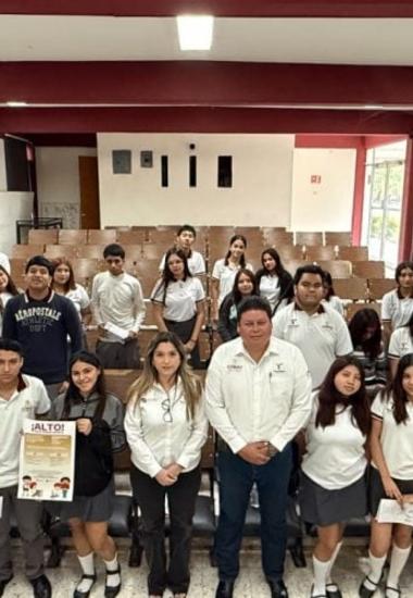 Impulsa STPS acciones de prevención del trabajo infantil en COBAT 05 de Ciudad Victoria