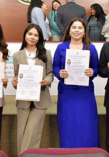 Estudiantes de excelencia de la UAT concluyen estancia en el Órgano de Administración Judicial