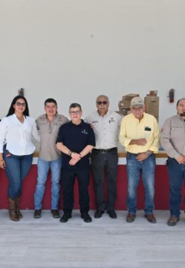 Supervisan avance de la Estación Cuarentenaria Estatal «La Gloria»